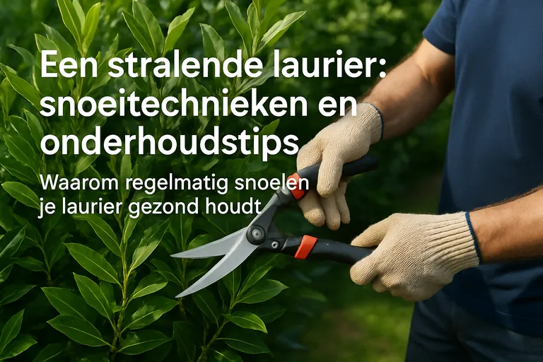Een stralende laurier: snoeitechnieken en onderhoudstips