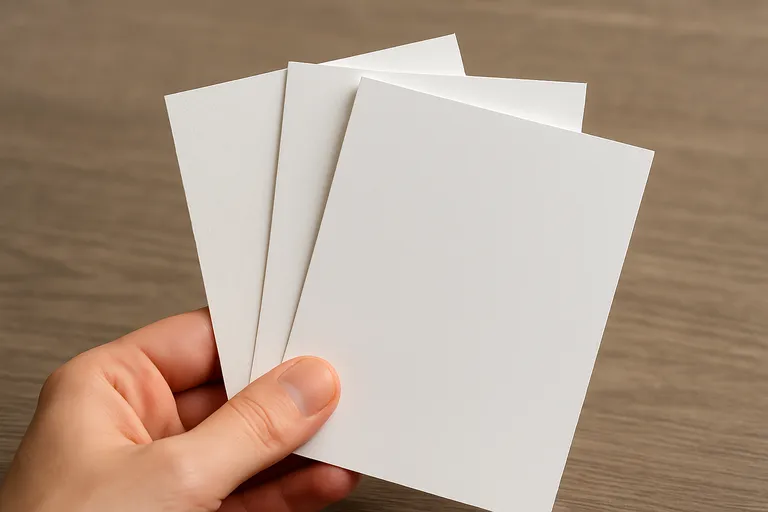 Papiersoorten voor A5 flyers